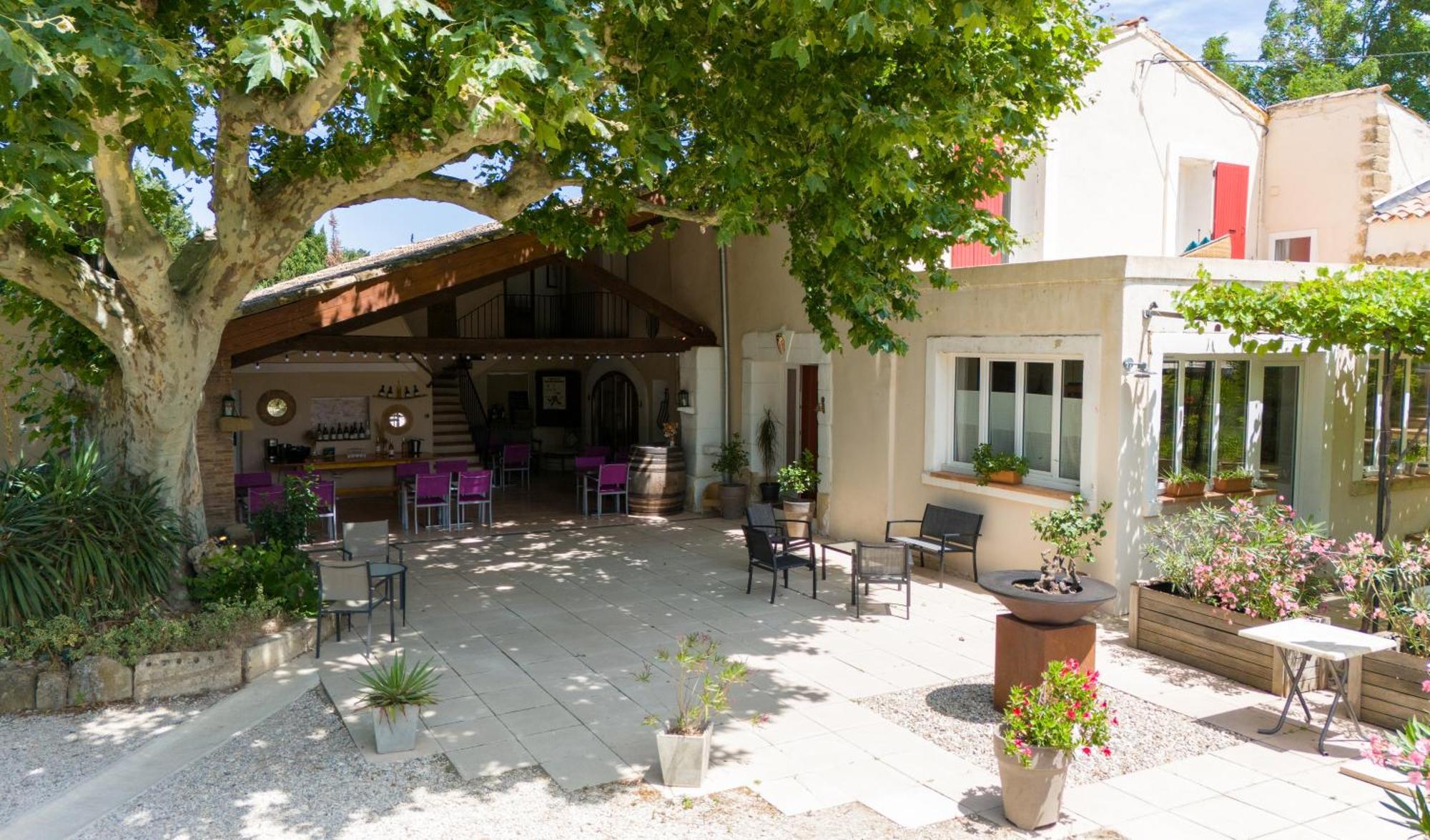 Le Vieux Platane Hotel Cairanne Buitenkant foto